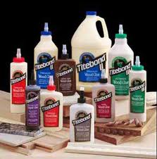 
				Titebond wood glues